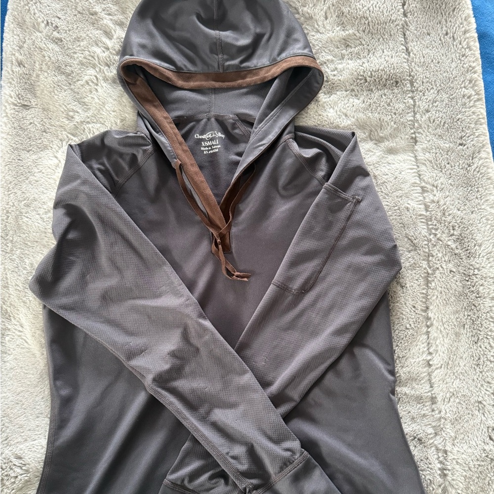 Charcoal Gray Girls Hoodie Sweater